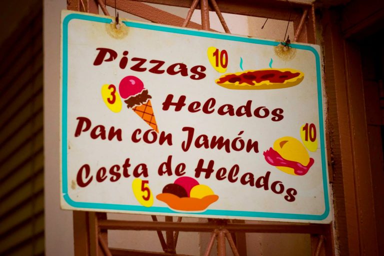 pizzas in cuba