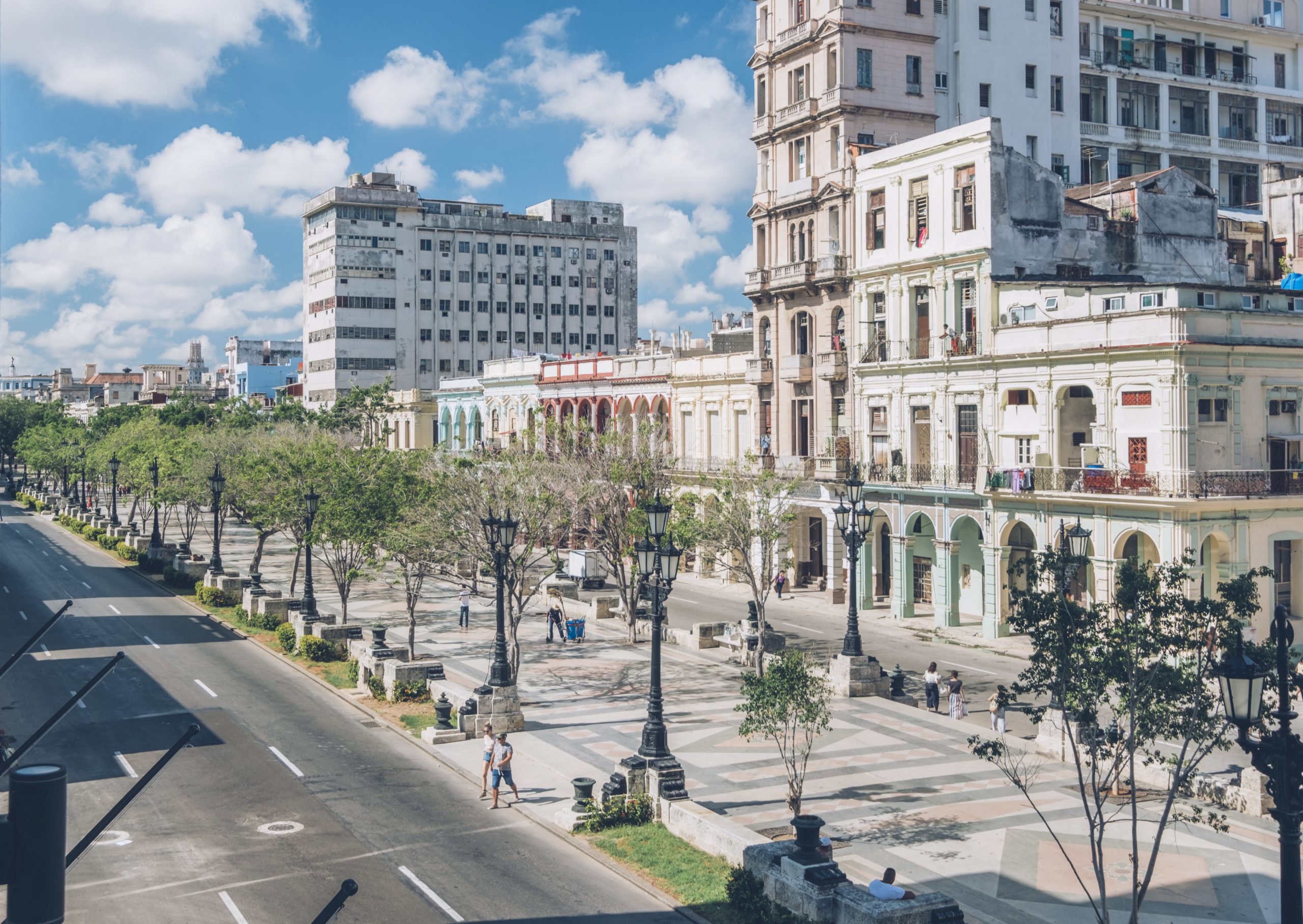 Paseo del Prado in Havana